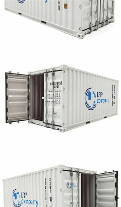 LRP 20GP集裝箱模型 1:20仿真貨柜的精致藝術
